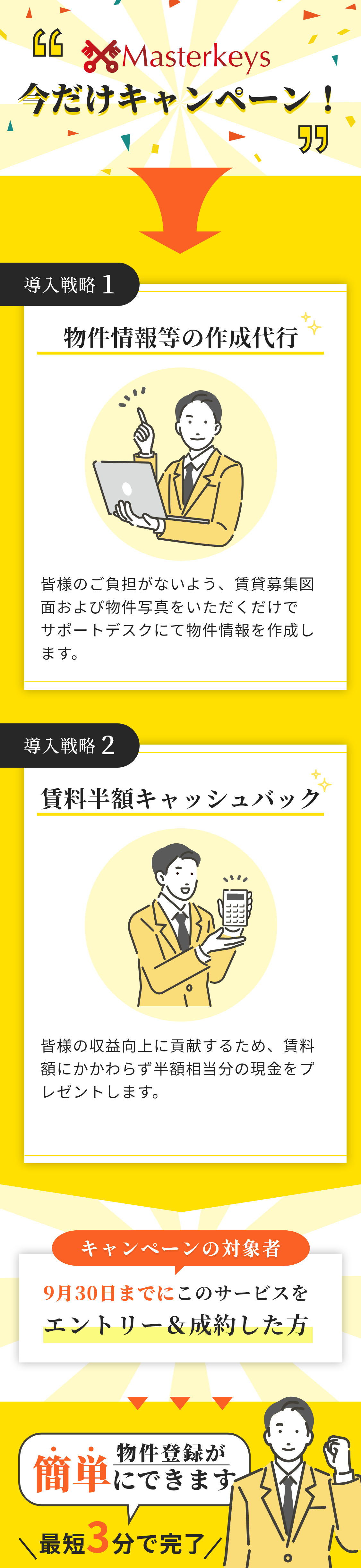 今だけキャンペーン！